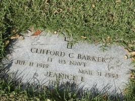 Clifford C Barker