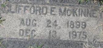 Clifford E McKinney Clifford E McKinney