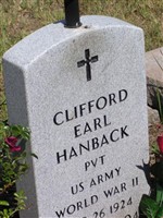 Clifford Earl Hanback Clifford Earl Hanback