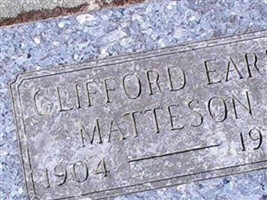 Clifford Earl Matteson Clifford Earl Matteson