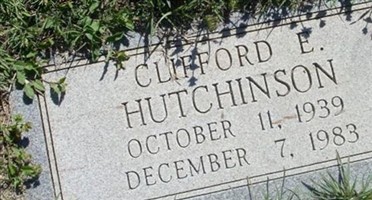 Clifford Eugene Hutchinson Clifford Eugene Hutchinson