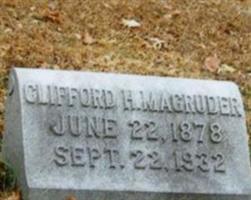Clifford Henderson Magruder