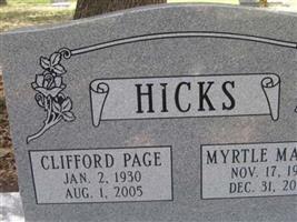 Clifford Page Hicks