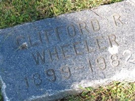 Clifford R. Wheeler Clifford R. Wheeler