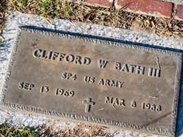 Clifford W. Bath, III Clifford W. Bath, III