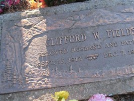 Clifford Wesley Fields Clifford Wesley Fields