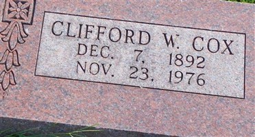 Clifford William Cox