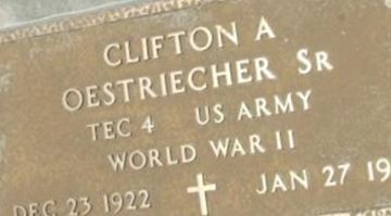 Clifton Anthony Oestriecher, Sr.