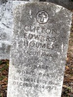 Clifton Edward Holmes Clifton Edward Holmes