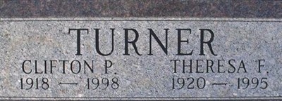 Clifton P. Turner Clifton P. Turner