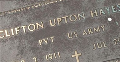 Clifton Upton Hayes, Sr