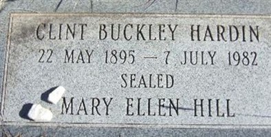 Clint Buckley Hardin
