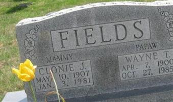 Clonie J Rollins Fields