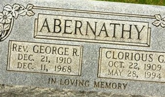 Clorious G Abernathy Clorious G Abernathy