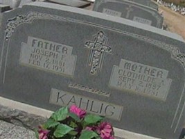 Clothilde A. Kahlig Clothilde A. Kahlig