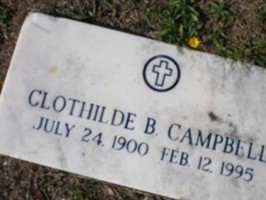 Clothilde B Campbell Clothilde B Campbell