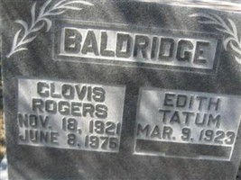 Clovis Rogers Baldridge