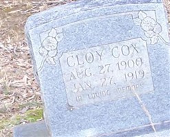 Cloy Cox Cloy Cox