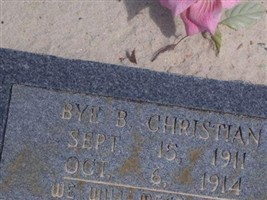 Clyde "Bye B" Christian Clyde "Bye B" Christian