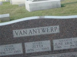Clyde E VanAntwerp Clyde E VanAntwerp