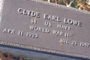 Clyde Earl Lowe Clyde Earl Lowe