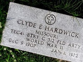 Clyde Elmo "Mousie" Hardwick Clyde Elmo "Mousie" Hardwick