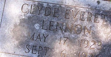Clyde Everett Lennon Clyde Everett Lennon