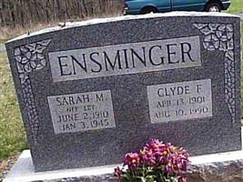 Clyde F Ensminger