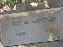 Clyde Hensley Clyde Hensley