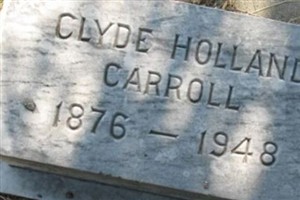 Clyde Holland Carroll Clyde Holland Carroll
