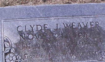 Clyde J Weaver Clyde J Weaver