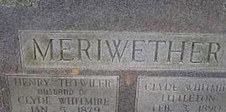 Clyde Littleton-Whitmire Meriwether