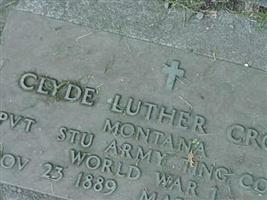 Clyde Luther Cross