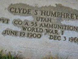 Clyde S Humphrey