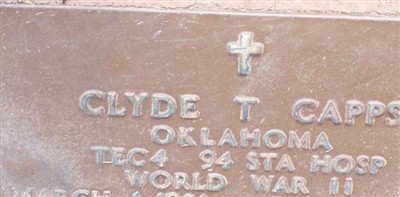 Clyde T Capps Clyde T Capps