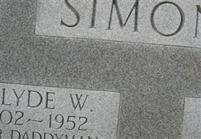 Clyde W. Simons Clyde W. Simons