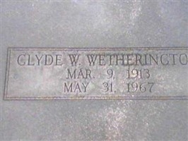 Clyde W. Wetherington