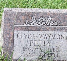 Clyde Waymon Petty Clyde Waymon Petty