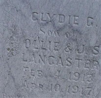 Clydie G Lancaster Clydie G Lancaster