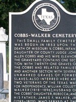Cobbs-Walker Cemetery Cobbs-Walker Cemetery