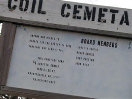 Coil Cemetery