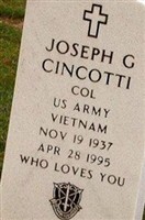 Col Joseph G. Cincotti, Sr Col Joseph G. Cincotti, Sr