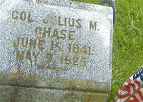 Col Julius M. Chase Col Julius M. Chase