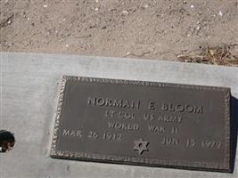 Col Norman E. Bloom