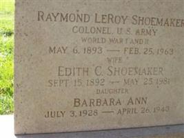 Col Raymond LeRoy Shoemaker