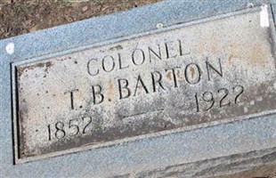 Col T B Barton Col T B Barton