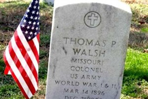 Col Thomas Patrick Walsh Col Thomas Patrick Walsh