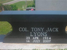 Col Tony Jack Lyons Col Tony Jack Lyons