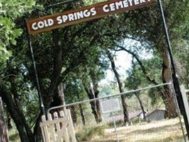 Cold Springs Cemetery Cold Springs Cemetery