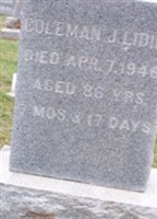 Coleman J Lidie Coleman J Lidie